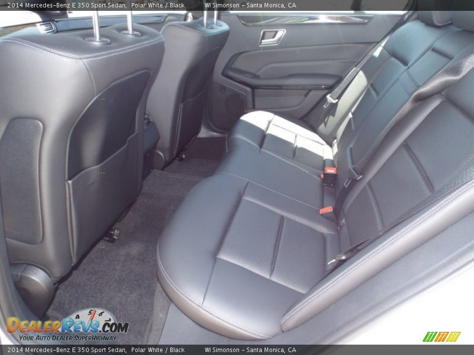 2014 Mercedes-Benz E 350 Sport Sedan Polar White / Black Photo #8