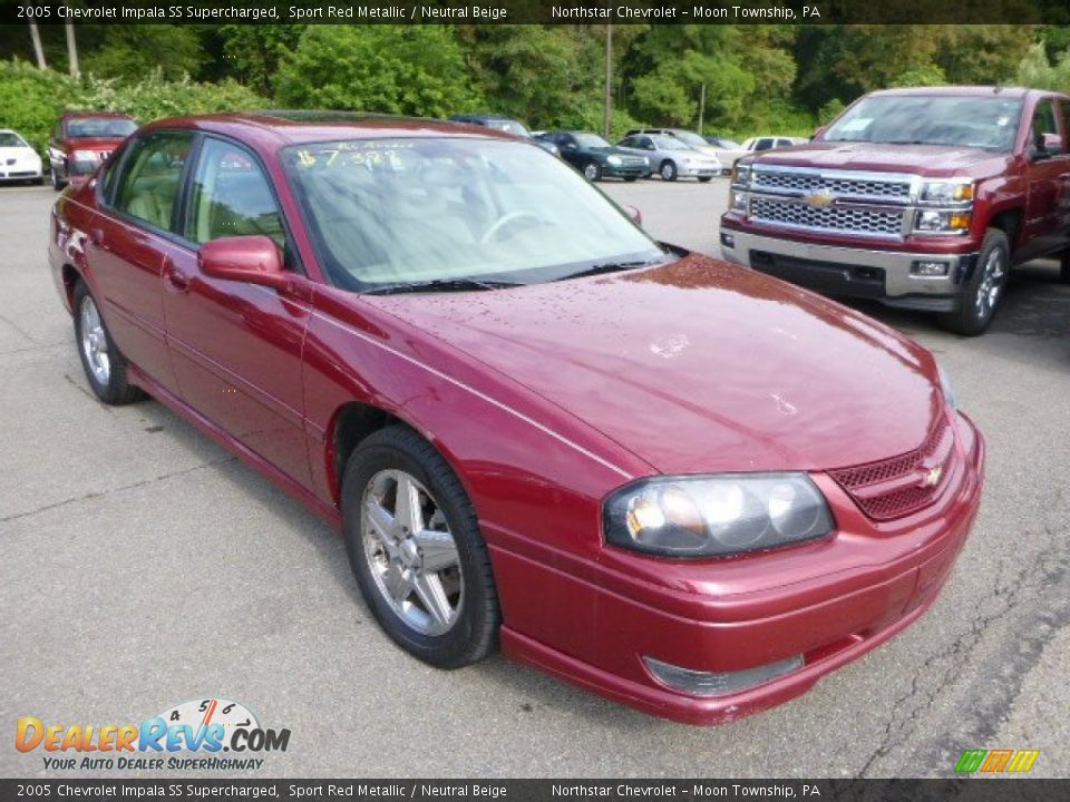 2005 Chevrolet Impala SS Supercharged Sport Red Metallic / Neutral Beige Photo #5