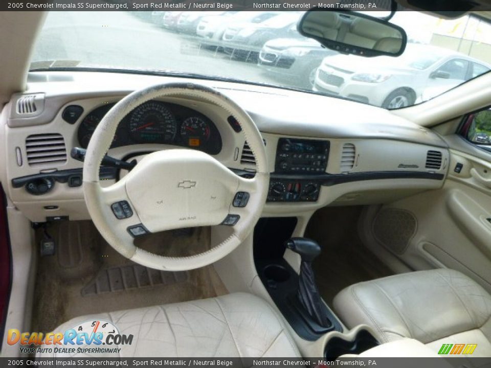 Neutral Beige Interior - 2005 Chevrolet Impala SS Supercharged Photo #10