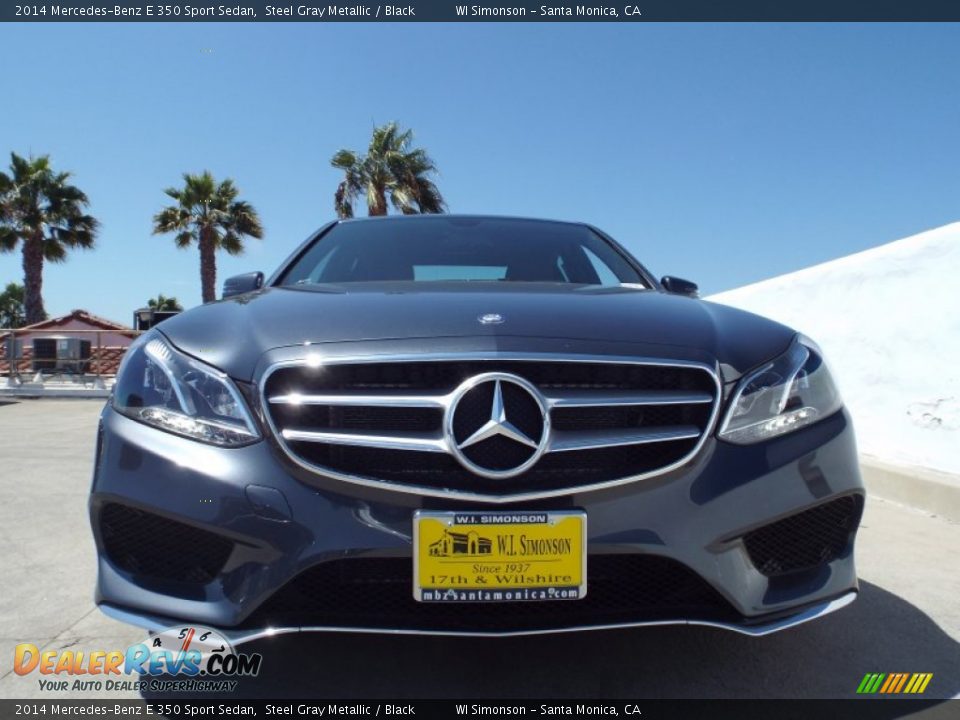2014 Mercedes-Benz E 350 Sport Sedan Steel Gray Metallic / Black Photo #2