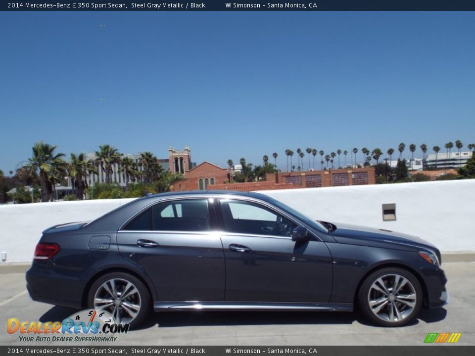 2014 Mercedes-Benz E 350 Sport Sedan Steel Gray Metallic / Black Photo #3