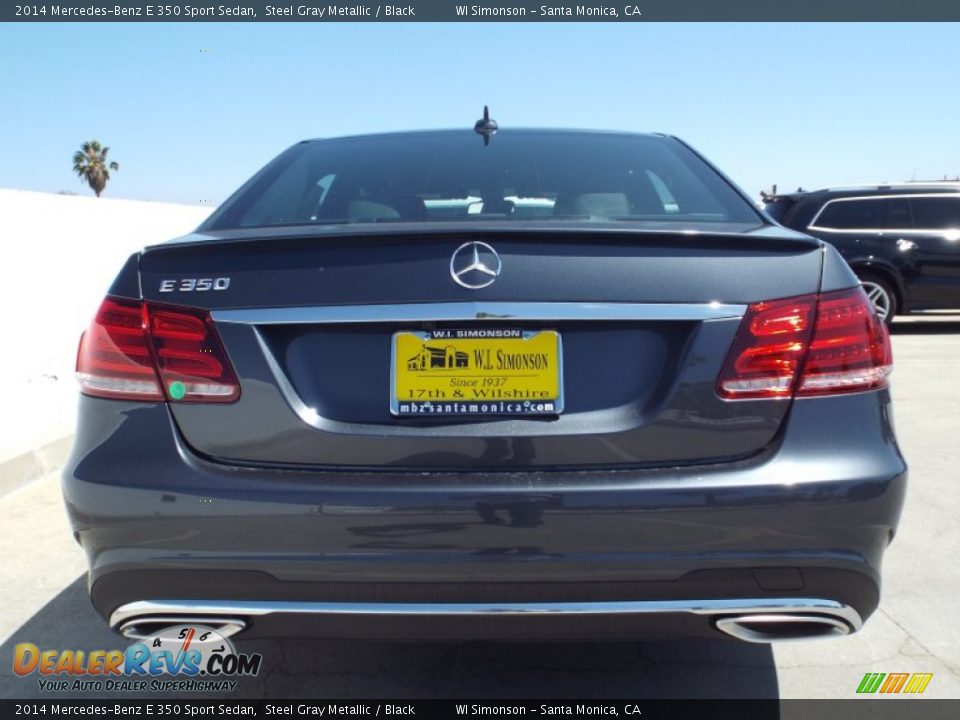 2014 Mercedes-Benz E 350 Sport Sedan Steel Gray Metallic / Black Photo #5