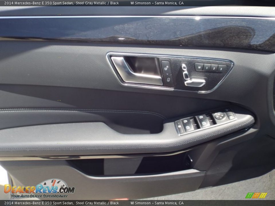 2014 Mercedes-Benz E 350 Sport Sedan Steel Gray Metallic / Black Photo #6