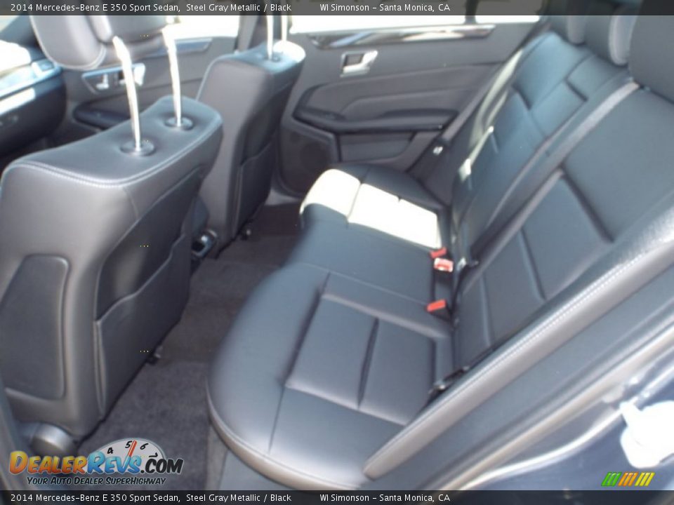 2014 Mercedes-Benz E 350 Sport Sedan Steel Gray Metallic / Black Photo #8