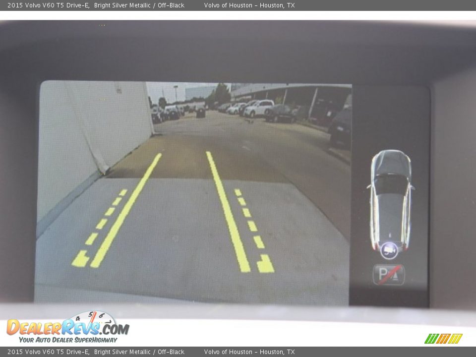 2015 Volvo V60 T5 Drive-E Bright Silver Metallic / Off-Black Photo #19