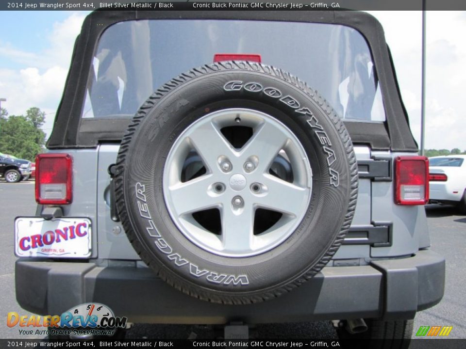 2014 Jeep Wrangler Sport 4x4 Billet Silver Metallic / Black Photo #6