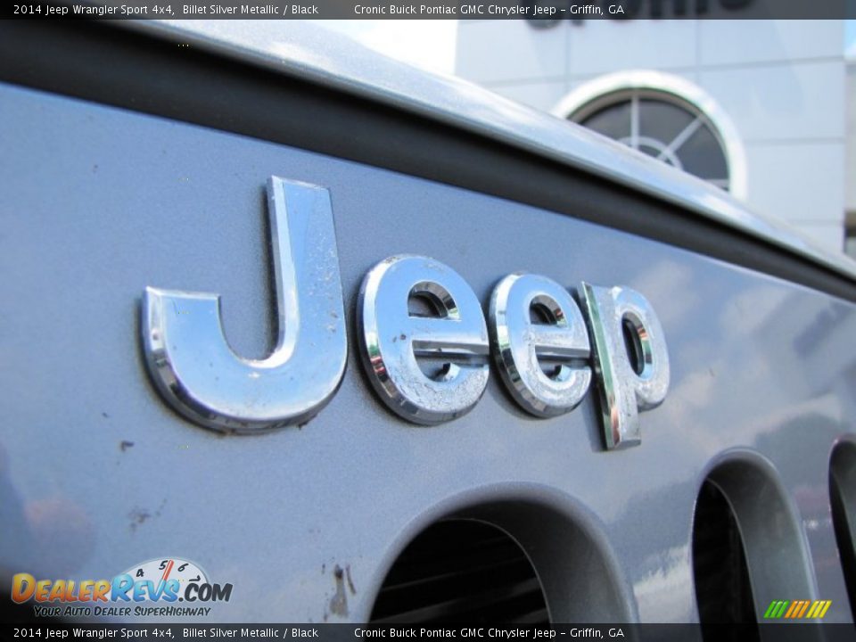 2014 Jeep Wrangler Sport 4x4 Billet Silver Metallic / Black Photo #12