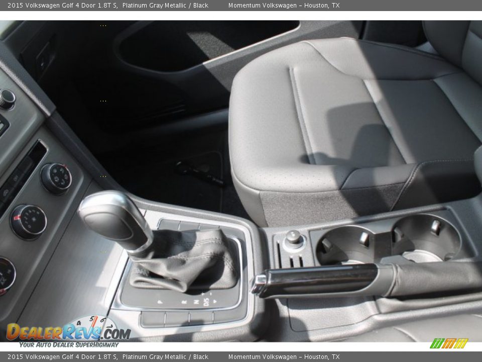 2015 Volkswagen Golf 4 Door 1.8T S Platinum Gray Metallic / Black Photo #13