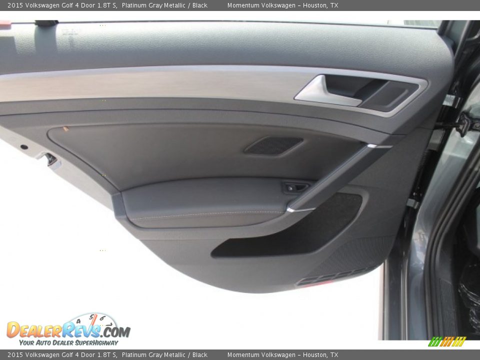 2015 Volkswagen Golf 4 Door 1.8T S Platinum Gray Metallic / Black Photo #19