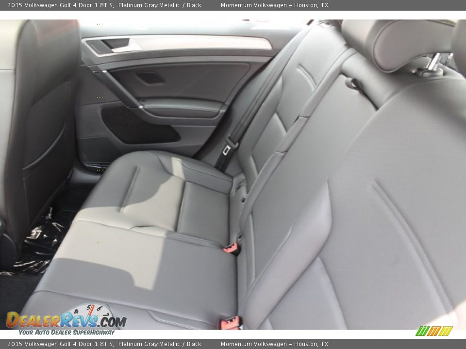 2015 Volkswagen Golf 4 Door 1.8T S Platinum Gray Metallic / Black Photo #20