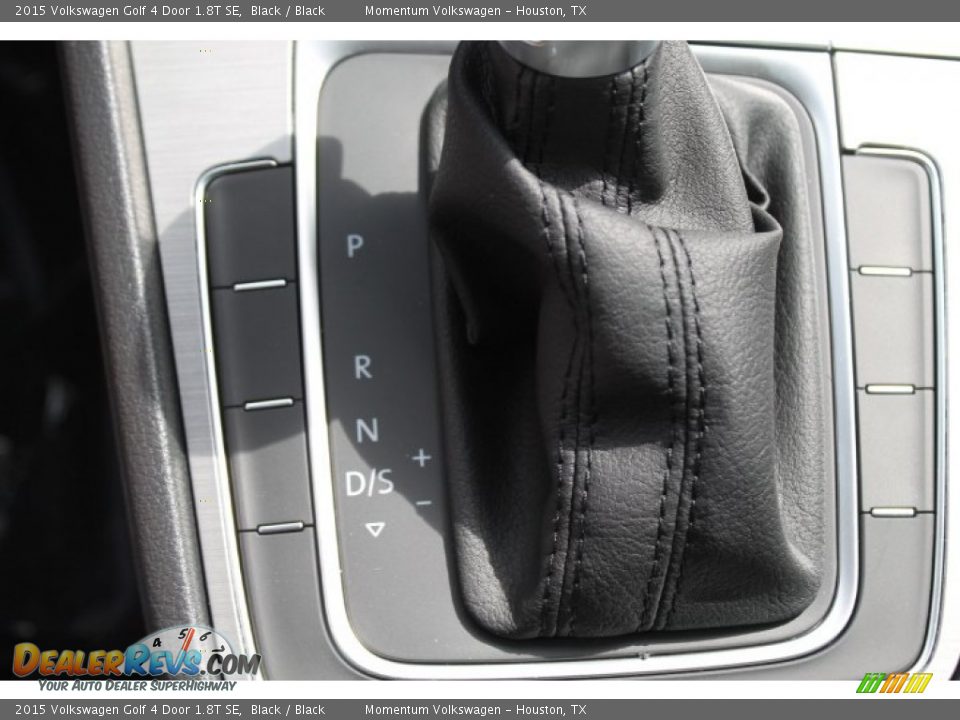 2015 Volkswagen Golf 4 Door 1.8T SE Black / Black Photo #14