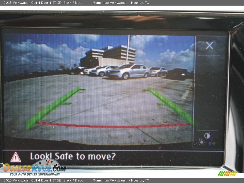 2015 Volkswagen Golf 4 Door 1.8T SE Black / Black Photo #18