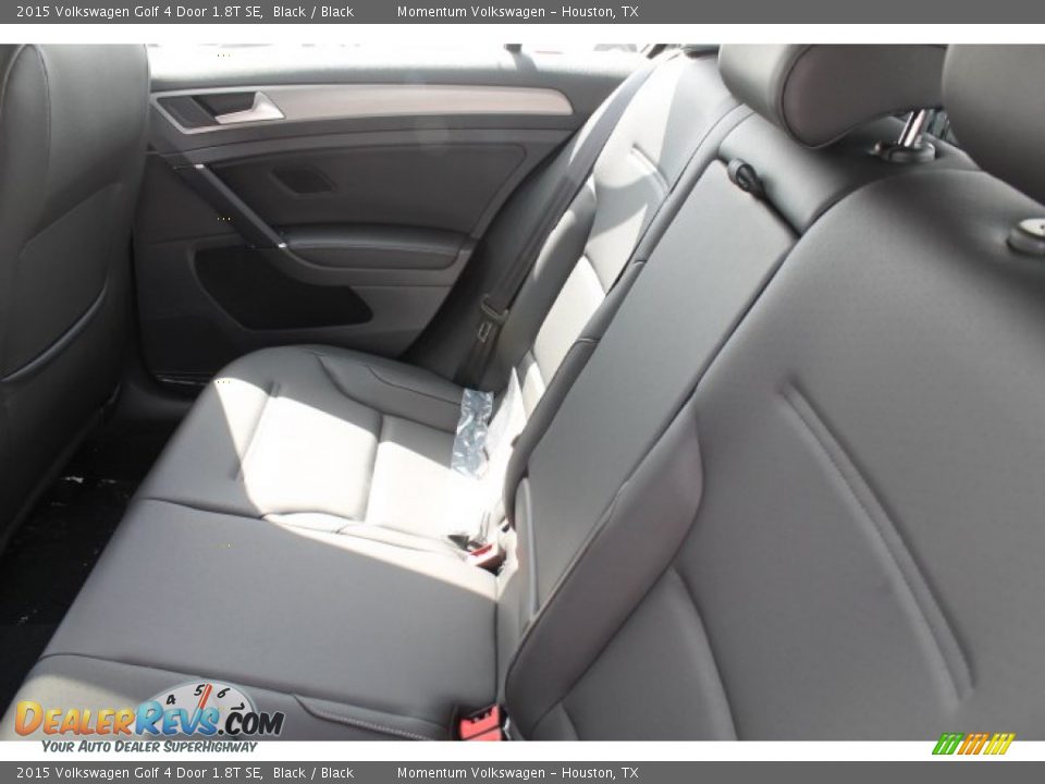 2015 Volkswagen Golf 4 Door 1.8T SE Black / Black Photo #21