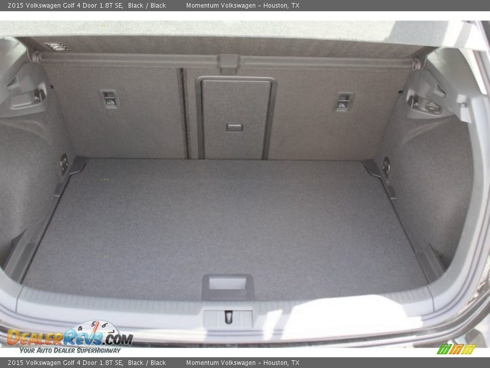 2015 Volkswagen Golf 4 Door 1.8T SE Black / Black Photo #24