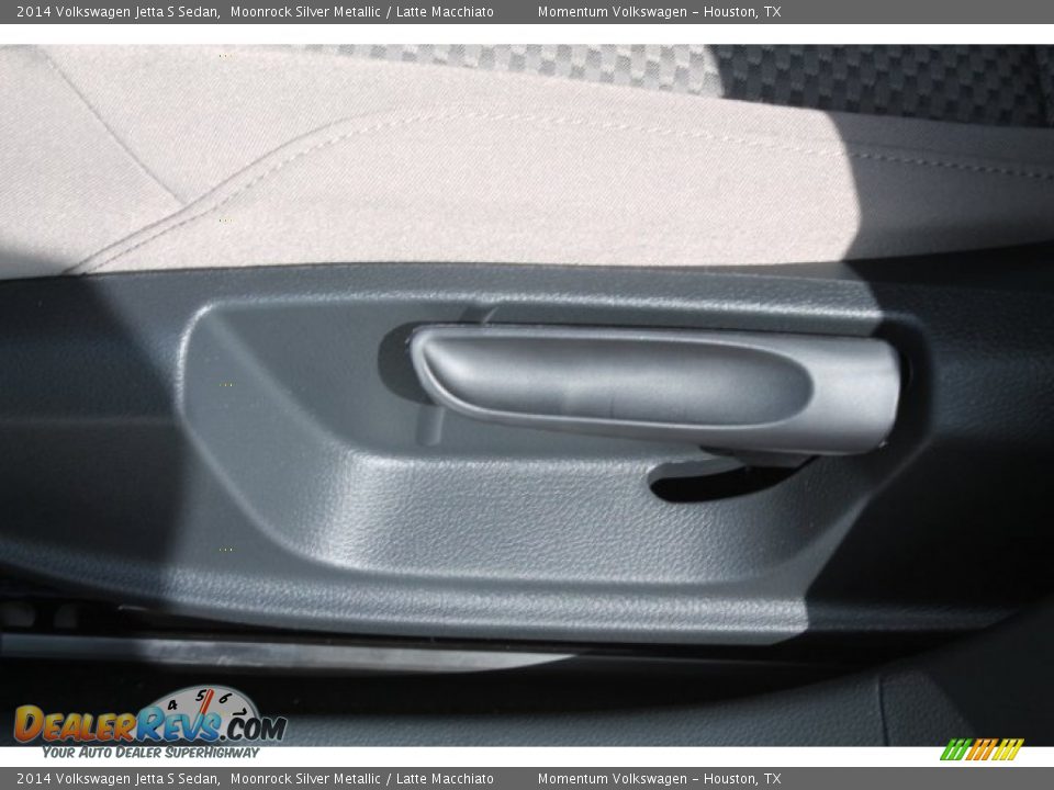 2014 Volkswagen Jetta S Sedan Moonrock Silver Metallic / Latte Macchiato Photo #10