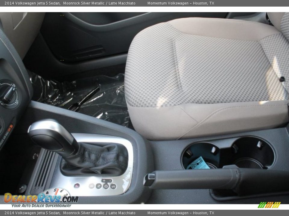 2014 Volkswagen Jetta S Sedan Moonrock Silver Metallic / Latte Macchiato Photo #13