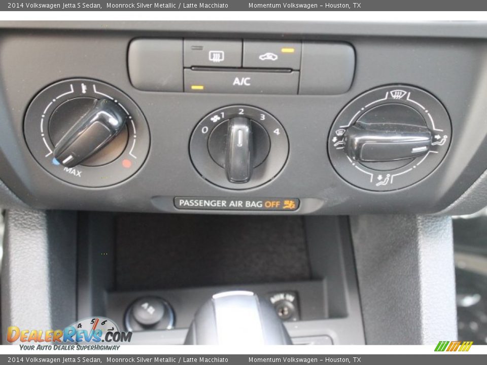 2014 Volkswagen Jetta S Sedan Moonrock Silver Metallic / Latte Macchiato Photo #16