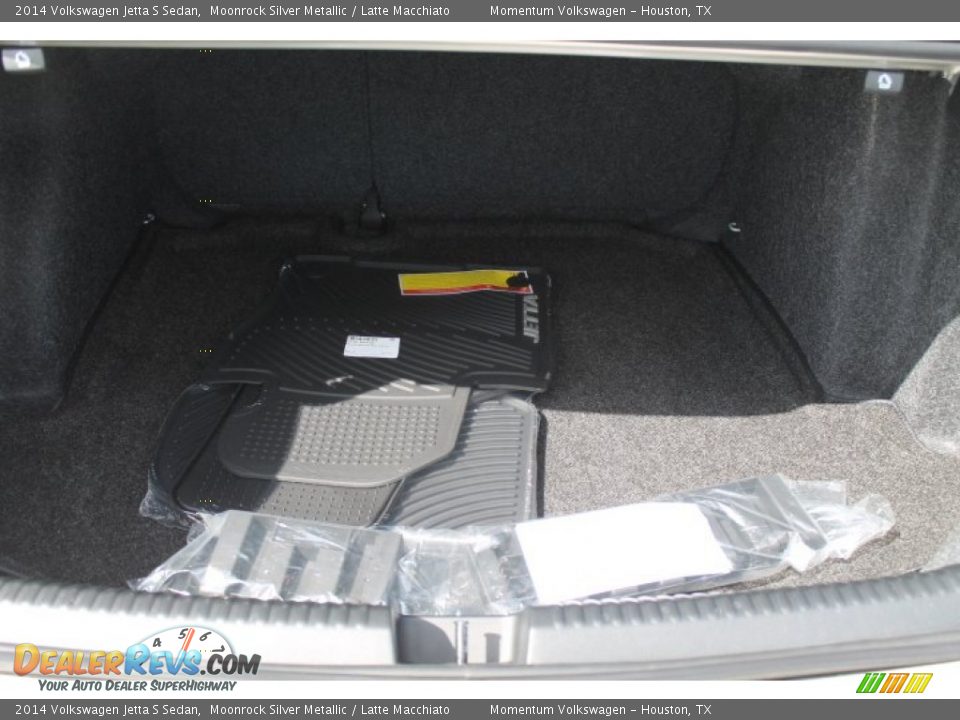 2014 Volkswagen Jetta S Sedan Moonrock Silver Metallic / Latte Macchiato Photo #22