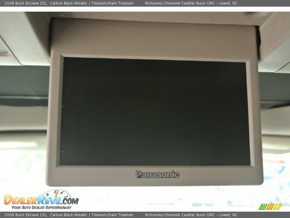 2008 Buick Enclave CXL Carbon Black Metallic / Titanium/Dark Titanium Photo #20