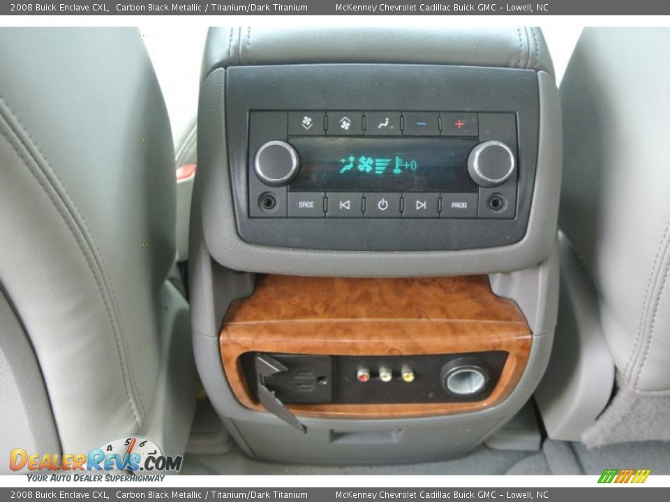 2008 Buick Enclave CXL Carbon Black Metallic / Titanium/Dark Titanium Photo #21