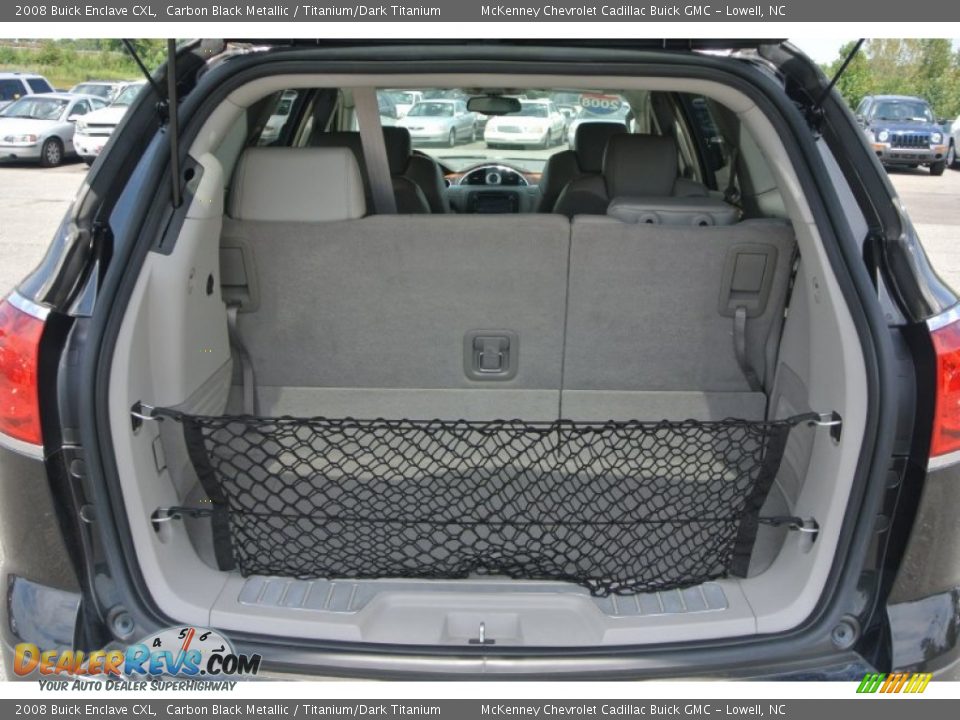 2008 Buick Enclave CXL Carbon Black Metallic / Titanium/Dark Titanium Photo #23