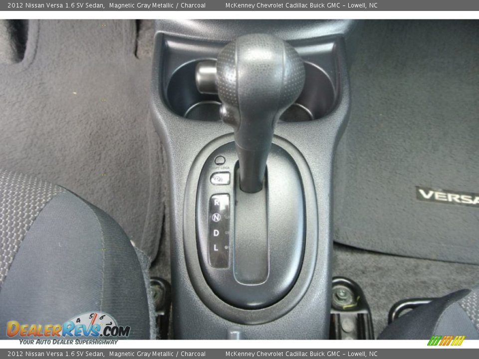 2012 Nissan Versa 1.6 SV Sedan Magnetic Gray Metallic / Charcoal Photo #13