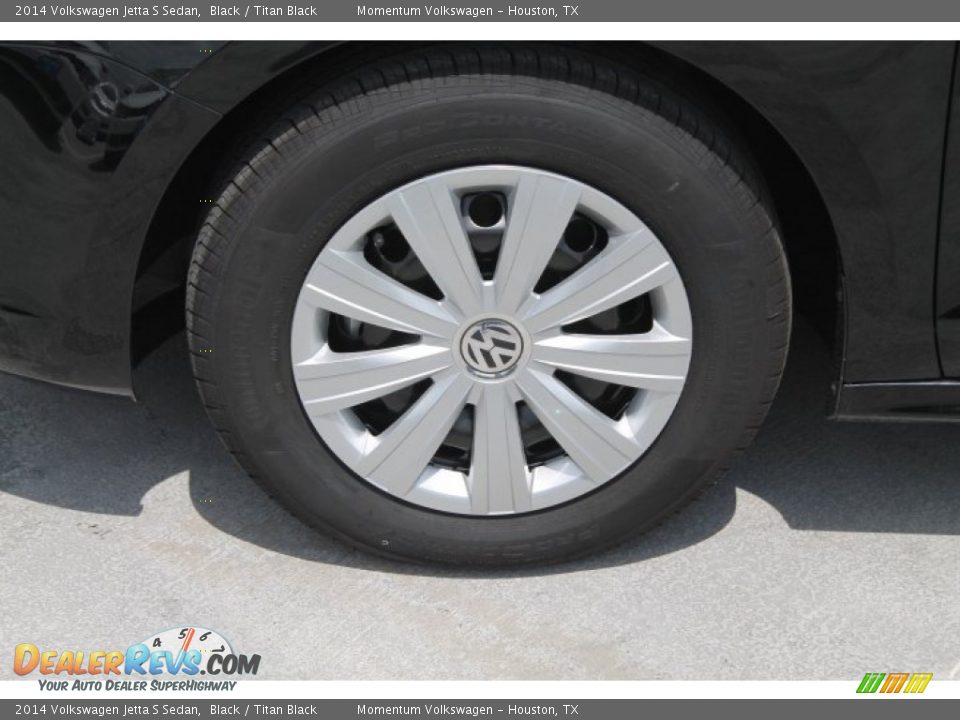 2014 Volkswagen Jetta S Sedan Black / Titan Black Photo #4