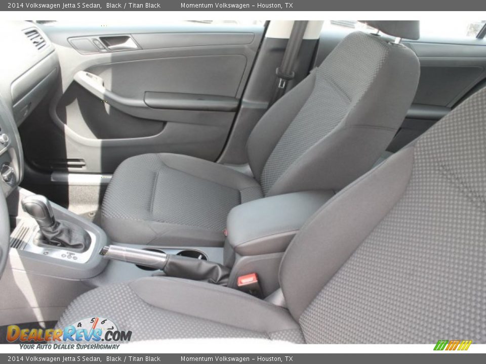 2014 Volkswagen Jetta S Sedan Black / Titan Black Photo #9