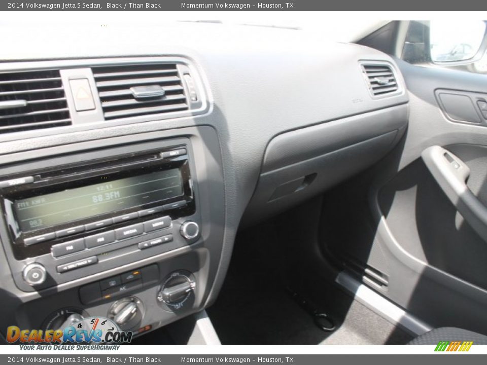 2014 Volkswagen Jetta S Sedan Black / Titan Black Photo #12