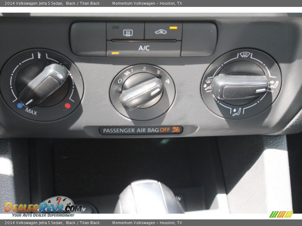 2014 Volkswagen Jetta S Sedan Black / Titan Black Photo #17