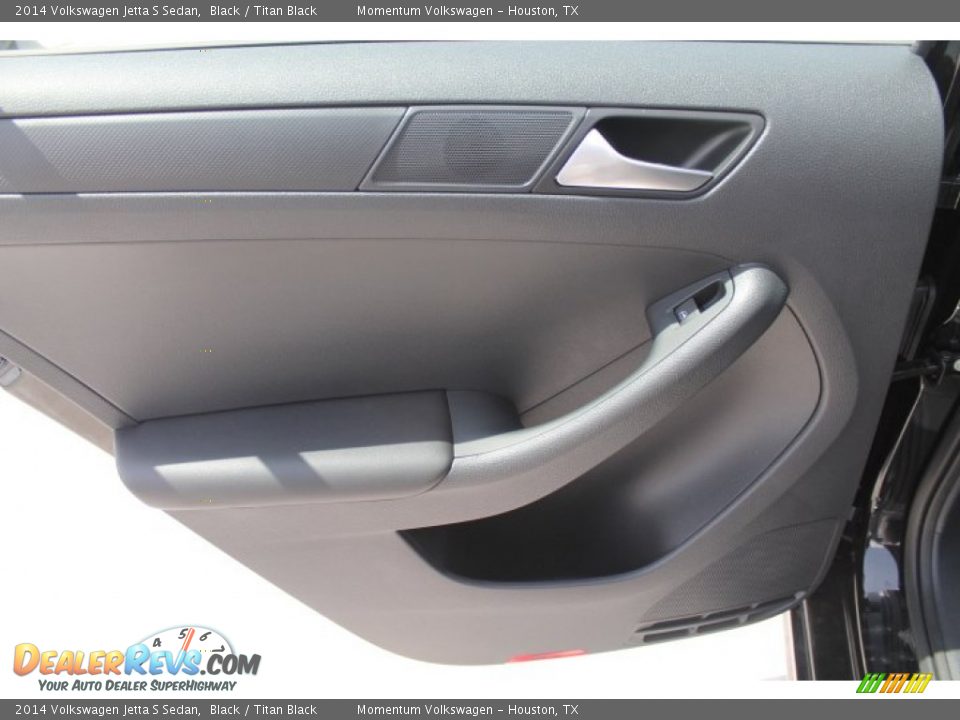 2014 Volkswagen Jetta S Sedan Black / Titan Black Photo #19