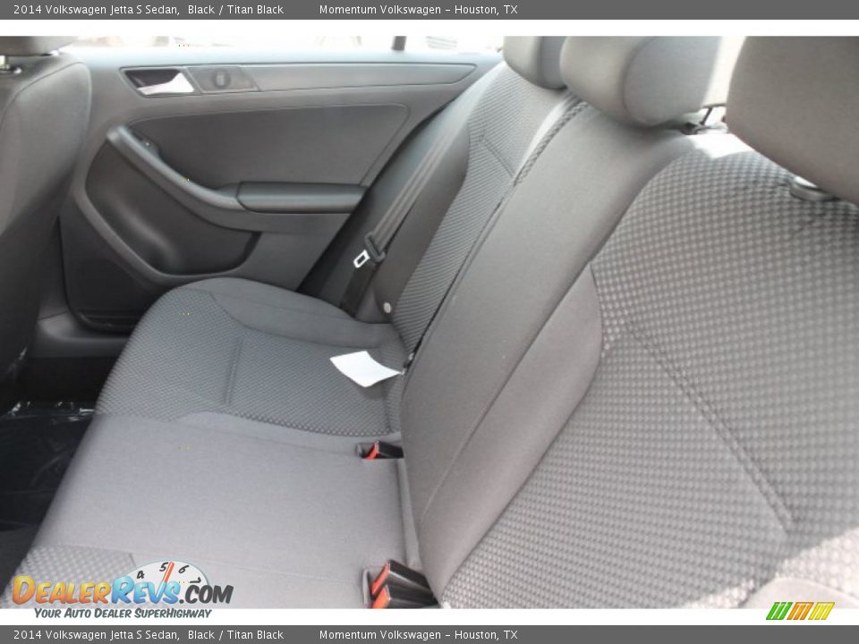 2014 Volkswagen Jetta S Sedan Black / Titan Black Photo #20