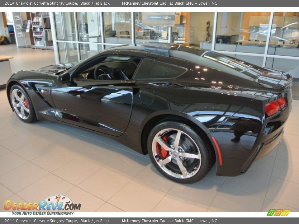 2014 Chevrolet Corvette Stingray Coupe Black / Jet Black Photo #4