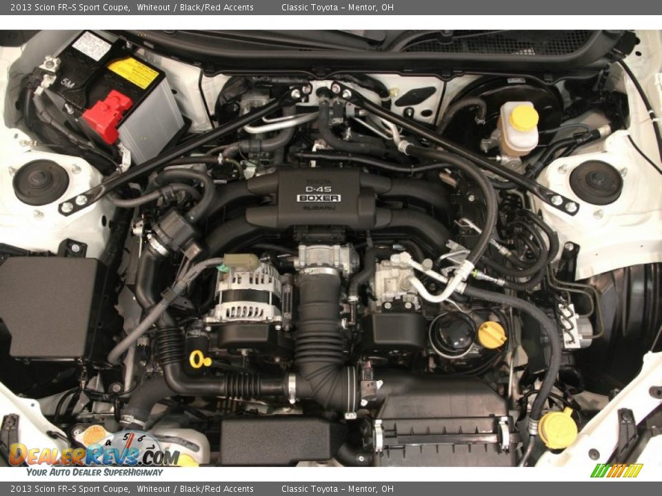 2013 Scion FR-S Sport Coupe 2.0 Liter DOHC 16-Valve VVT D-4S Flat 4 Cylinder Engine Photo #24