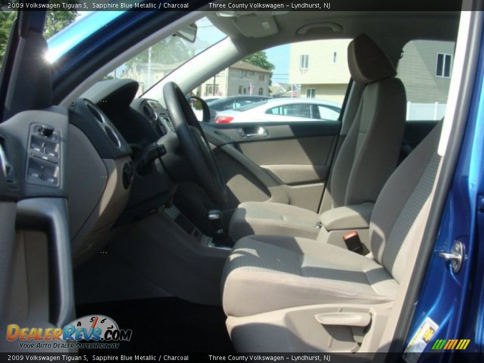 2009 Volkswagen Tiguan S Sapphire Blue Metallic / Charcoal Photo #6