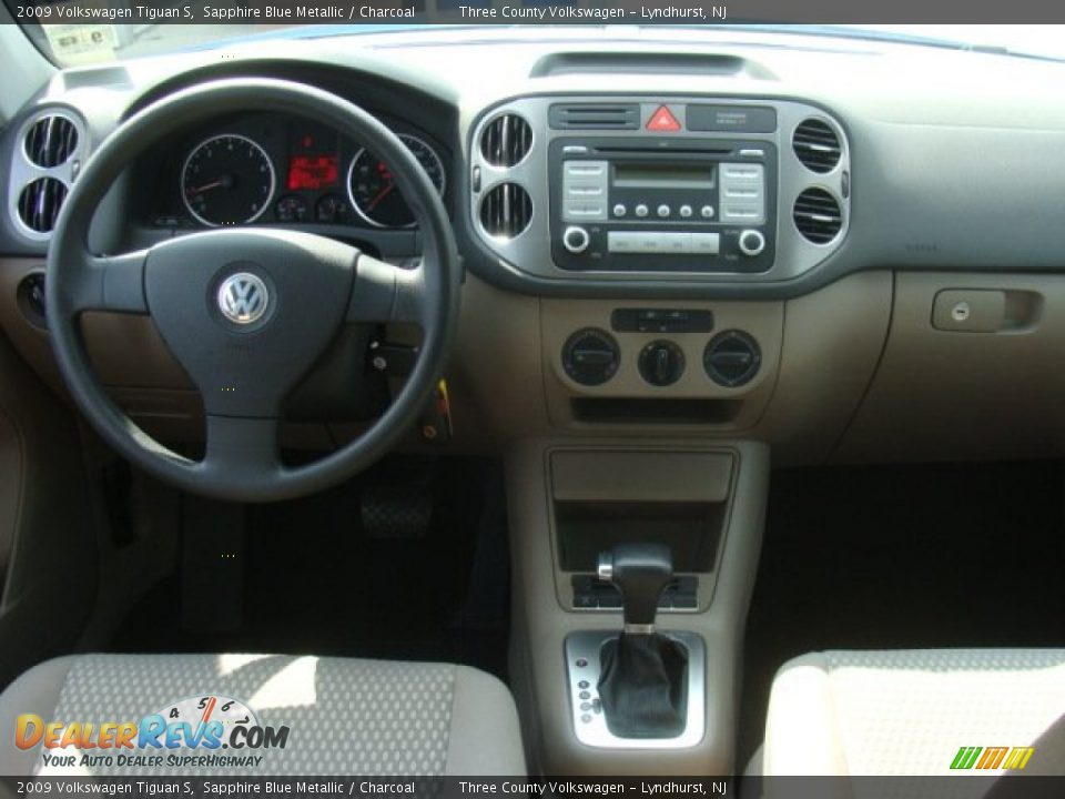 2009 Volkswagen Tiguan S Sapphire Blue Metallic / Charcoal Photo #8