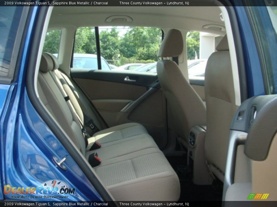 2009 Volkswagen Tiguan S Sapphire Blue Metallic / Charcoal Photo #12