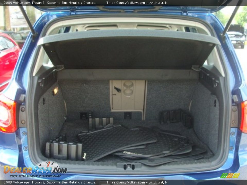 2009 Volkswagen Tiguan S Sapphire Blue Metallic / Charcoal Photo #13