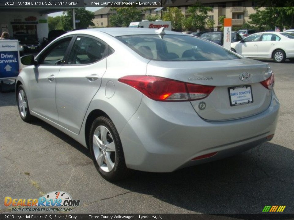 2013 Hyundai Elantra GLS Silver / Gray Photo #4