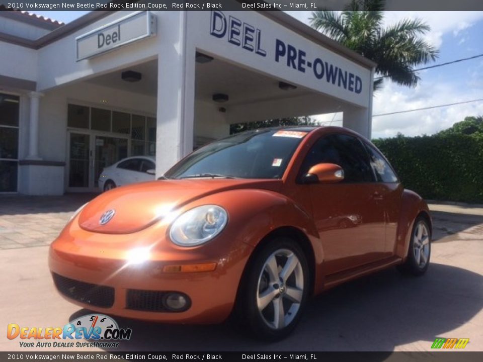 2010 Volkswagen New Beetle Red Rock Edition Coupe Red Rock / Black Photo #1
