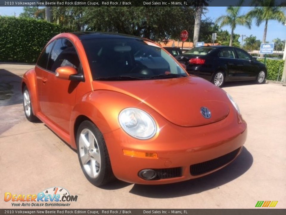 2010 Volkswagen New Beetle Red Rock Edition Coupe Red Rock / Black Photo #7