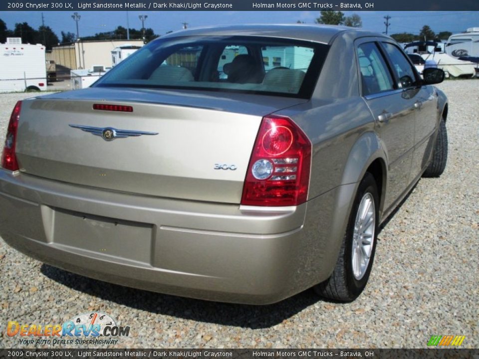 2009 Chrysler 300 LX Light Sandstone Metallic / Dark Khaki/Light Graystone Photo #20