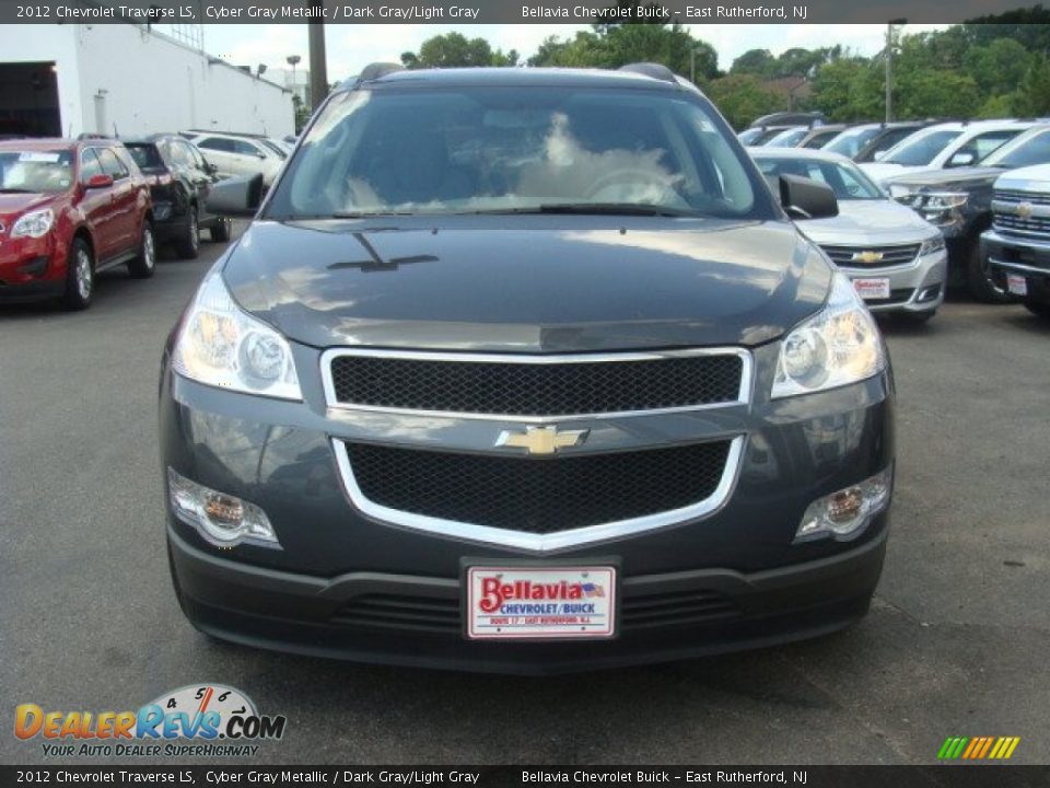 2012 Chevrolet Traverse LS Cyber Gray Metallic / Dark Gray/Light Gray Photo #2