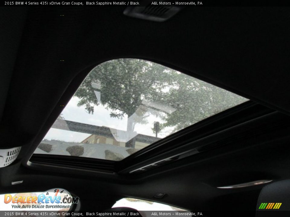 2015 BMW 4 Series 435i xDrive Gran Coupe Black Sapphire Metallic / Black Photo #10