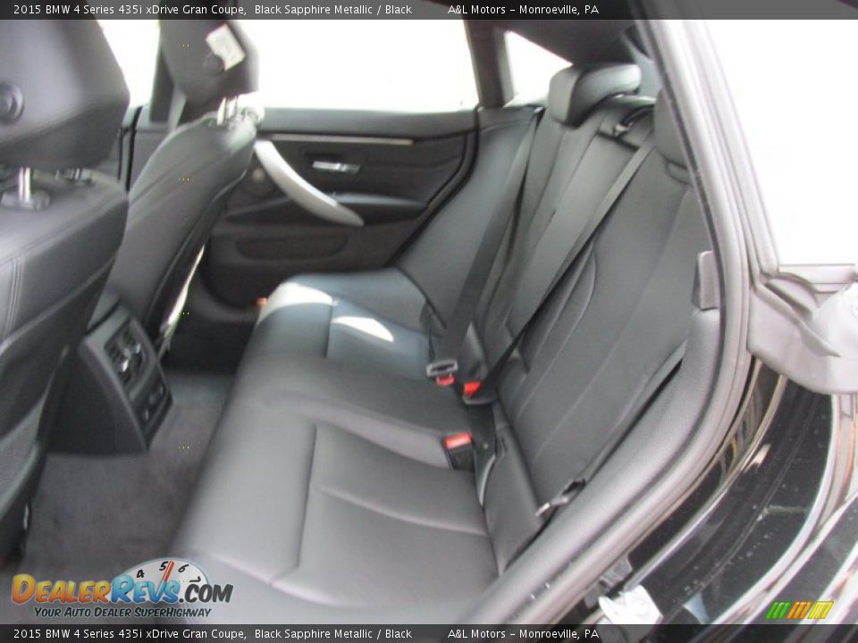 2015 BMW 4 Series 435i xDrive Gran Coupe Black Sapphire Metallic / Black Photo #12
