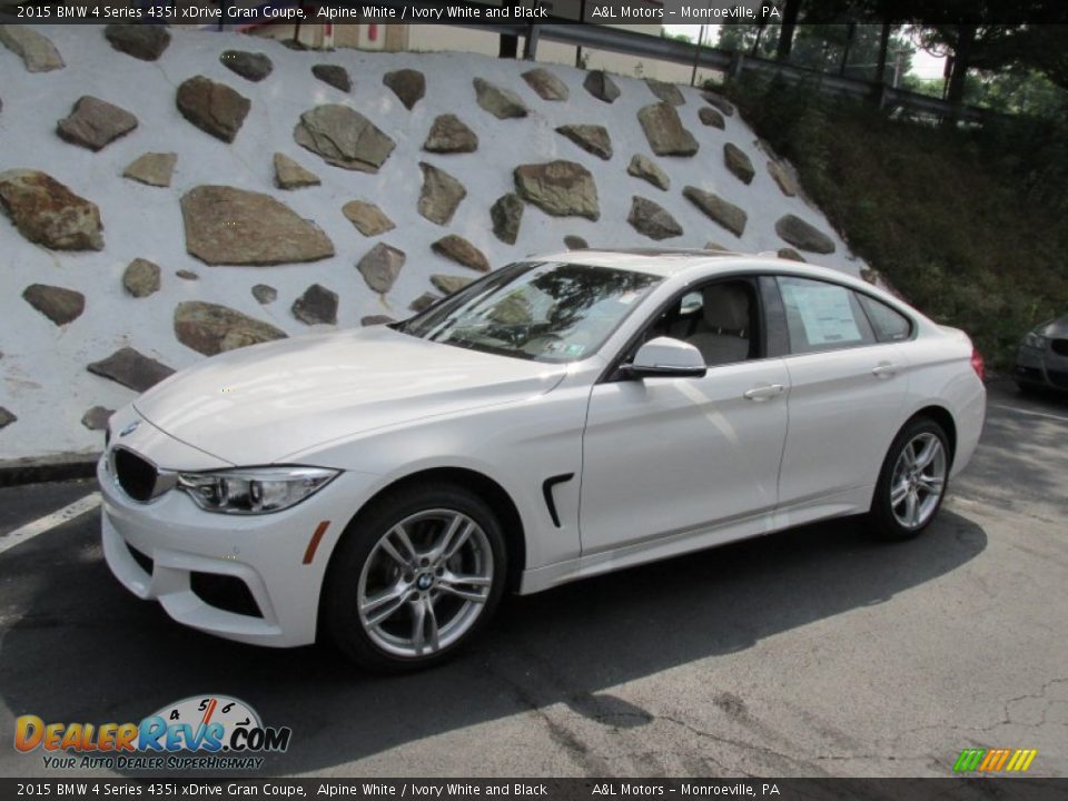 Front 3/4 View of 2015 BMW 4 Series 435i xDrive Gran Coupe Photo #1