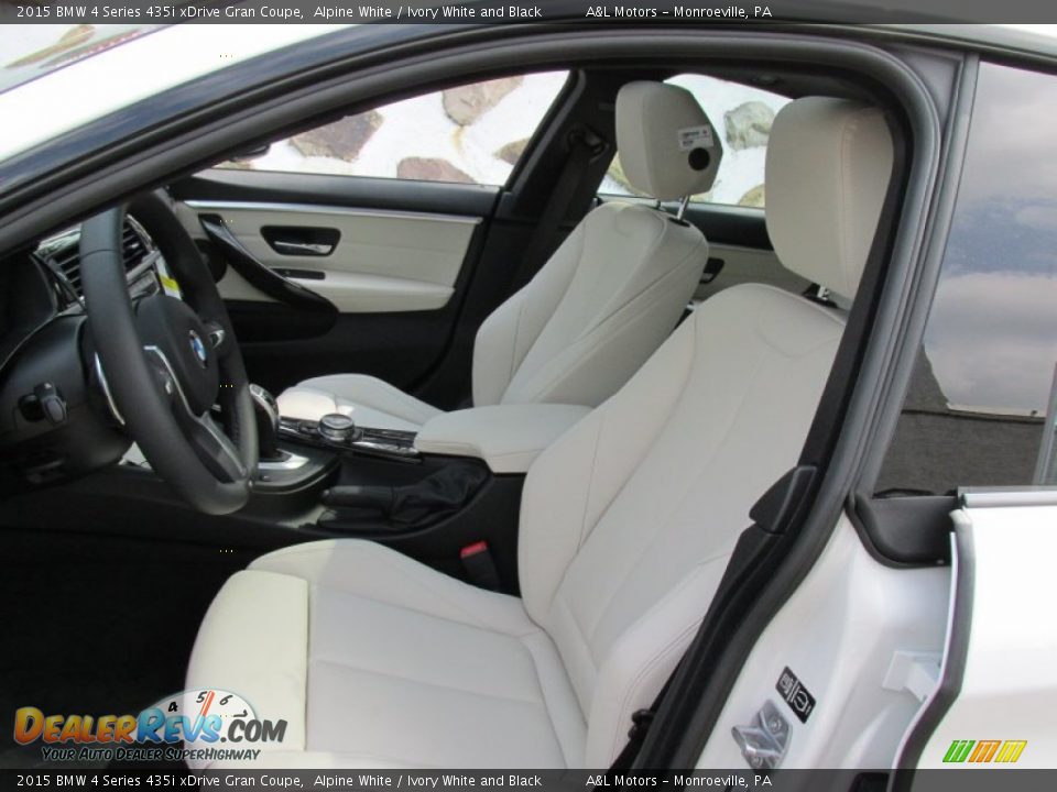 Front Seat of 2015 BMW 4 Series 435i xDrive Gran Coupe Photo #12