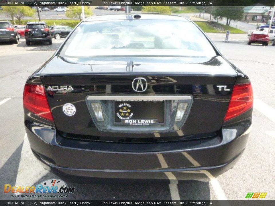 2004 Acura TL 3.2 Nighthawk Black Pearl / Ebony Photo #4