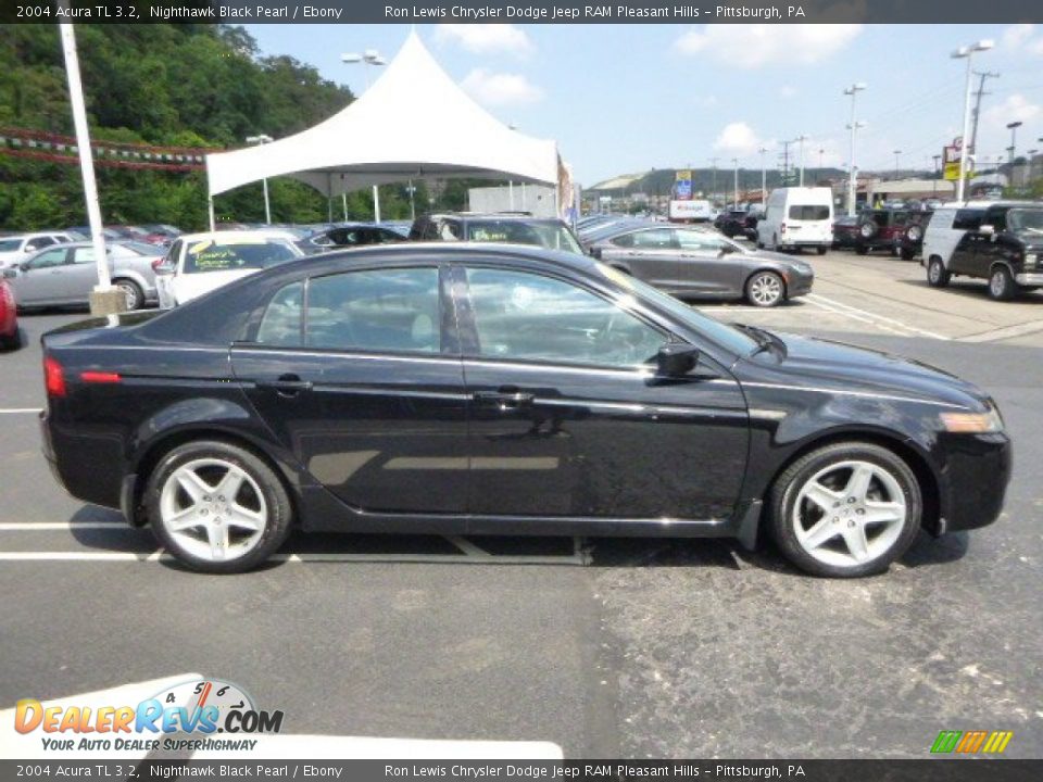 2004 Acura TL 3.2 Nighthawk Black Pearl / Ebony Photo #6