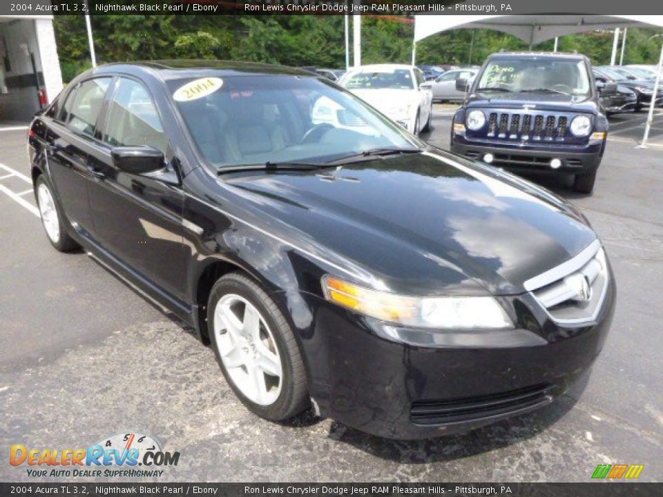 2004 Acura TL 3.2 Nighthawk Black Pearl / Ebony Photo #7